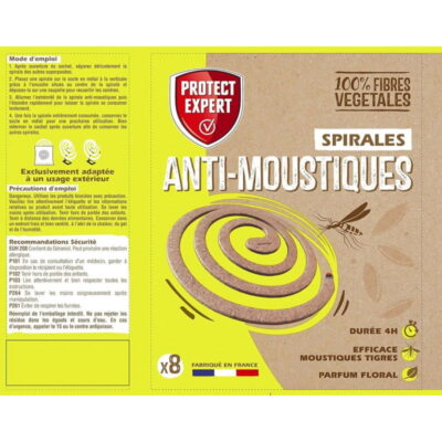 spirales anti-moustiques
