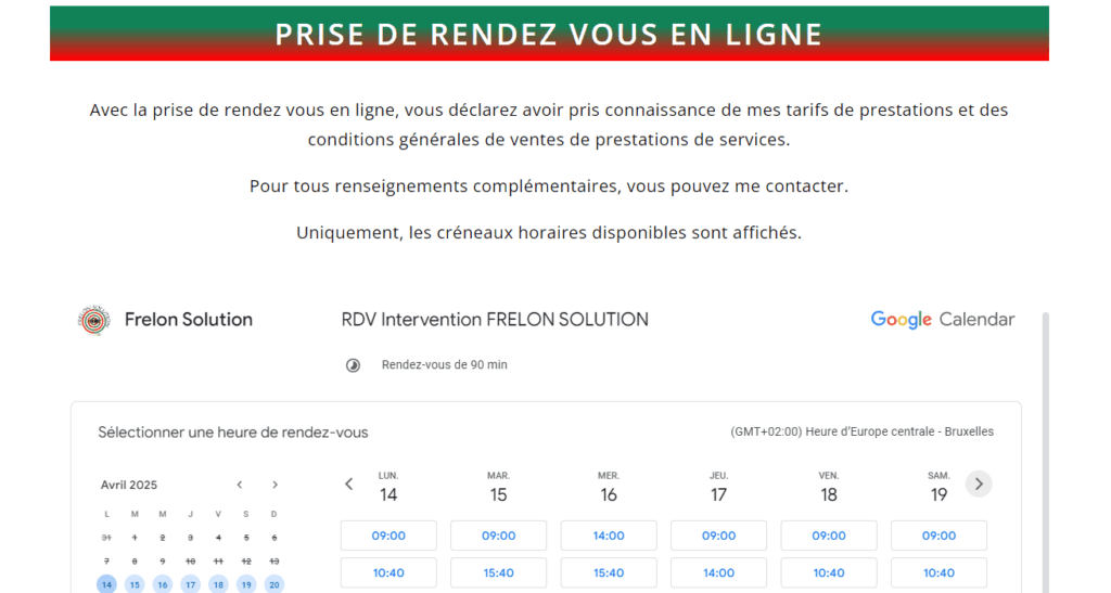 planning frelon solution