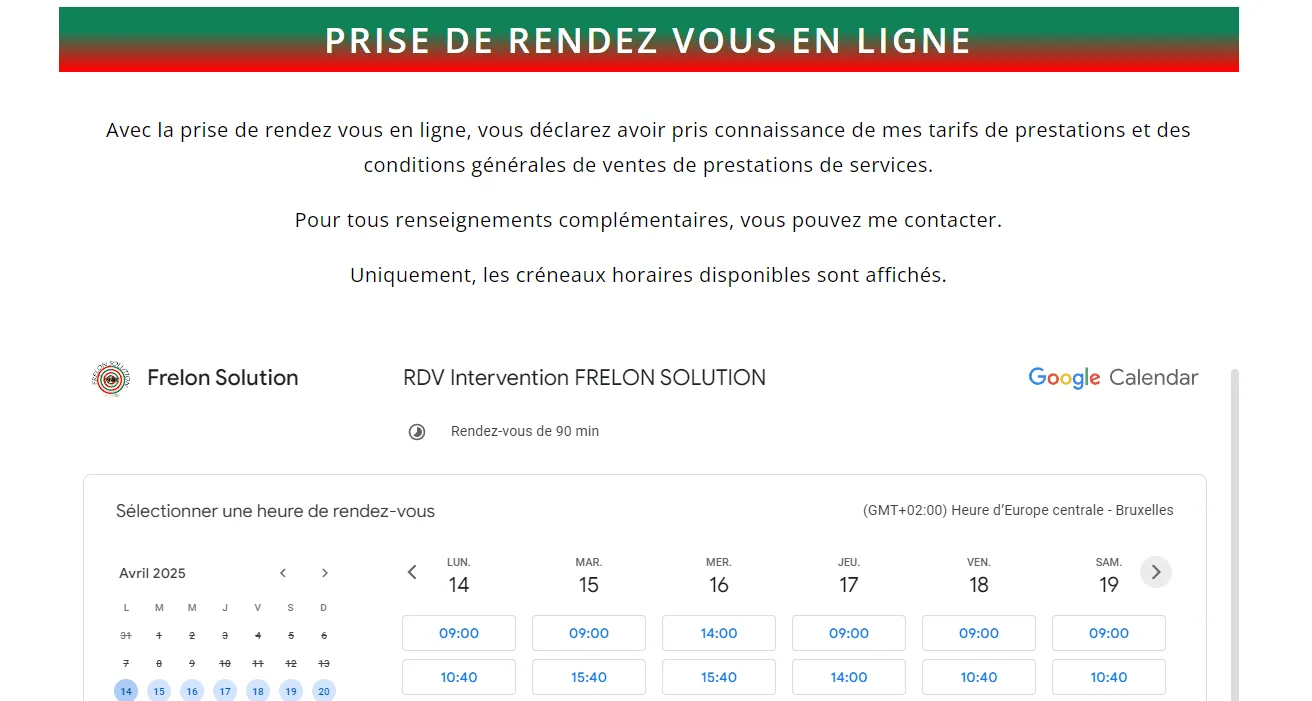 planning frelon solution